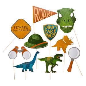 Dinosaur: Party Dinosaur Photo Props 10pk