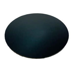 Black: Black Round Cake Board 25cm/10in