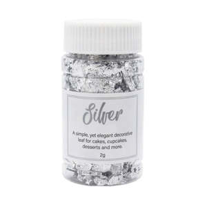 Decorative Silver Leaf Flakes