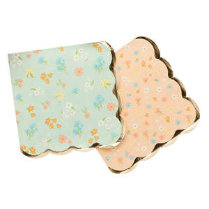 Floral Tea Party Napkins 16pk
