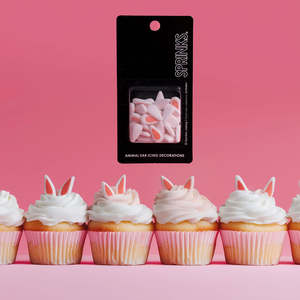 Bunny: Animal Ears Icing Decorations