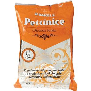 Bakels Pettinice Orange Fondant Icing