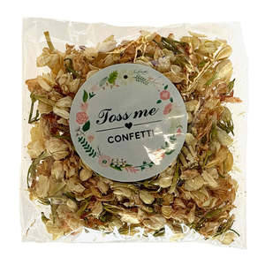 White Jasmine Flower Confetti