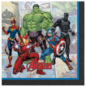 Marvel Avengers Napkins 16pk