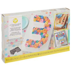 Wilton Numbers & Letters Cake Pan Set