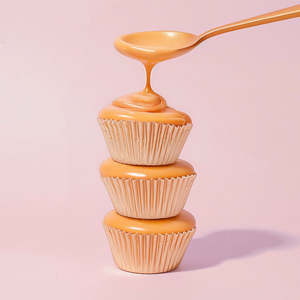 Soft Gold Foil Baking Cups 50pk