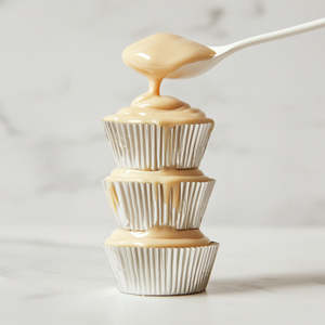 White Foil Baking Cups 50pk