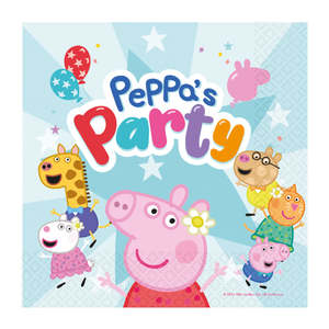 Napkins: Peppa Pig Napkins 16pk