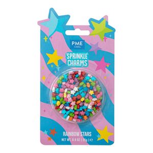 Rainbow Stars Sprinkle Charms