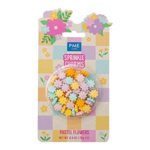 Pastel: Pastel Flowers Sprinkle Charms