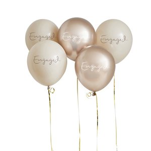 Engaged Balloons 5pk
