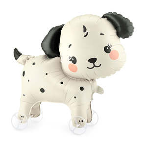 Dog On Wheels Foil Balloon