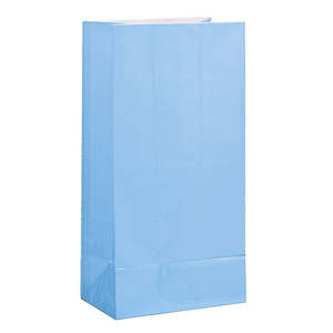 Powder Blue Treats Bags 12pk