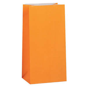 Orange Treat Bags 12pk