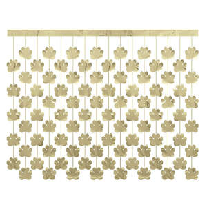 Gold Paw Print Foil Backdrop Kit