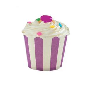 Mermaid: Purple Stripe Baking Cups 25pk