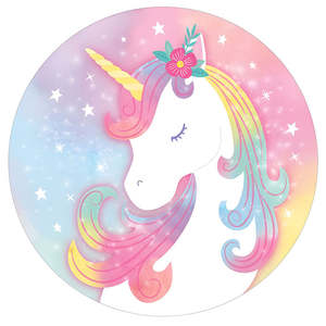 Unicorn Edible Icing Cake Image