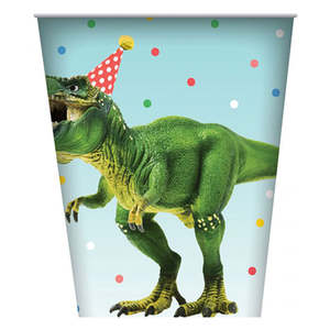 Party Supplies: Dinosaur Cups 8pk