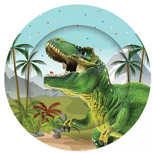 Dinosaur Plates 8pk