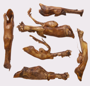 Bones: Smoked Goat Hooves Dog Treats