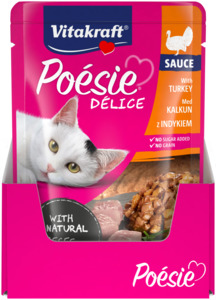 New Items: Vitakraft Poesie Delice Sauce with Turkey 85g