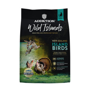 Food Kibble: Wild Islands Island Birds (Cat) 1.8kg Duck, Turkey & Chicken Dry Food