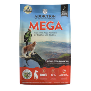 Food Kibble: Addiction MEGA Large Kibble for Dogs