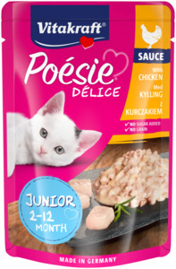 Vitakraft Cat Poesie Deli Junior Sauce + Chicken - 85g