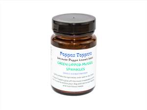 Poppas Toppers Green Lipped Mussel Sprinkles For Cats & Dogs - 50g
