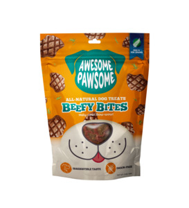 Awesome Pawsome Beefy Bites 85g Dog Treats