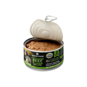 New Items: Addiction Wild Islands Highland Beef & Lamb Recipe Grain Free Wet (Cat) Food 85g