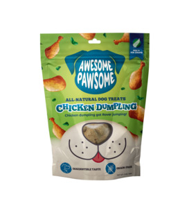 Awesome Pawsome Chicken Dumpling  Dog Treats 85g