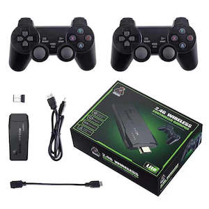 Products: Video Game Sticks M8 Console 2.4G Dual Wireless Controller Game Stick 4K 10000 games 64GB Retro game