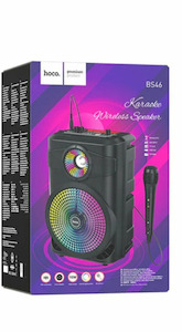 Speaker: Bluetooth Speaker W/Karaoke & Mic (BS46)
