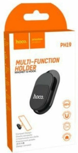 Car Phone Holder: HOCO Universal Holder (PH19) mysterious multi-function magnetic Car Phone holder (black)