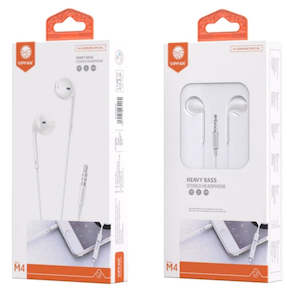 Headphones And Earphones: VIPFAN Wired Headphone Heavy Bass 3.5mm Earphone w/ Volume Control (M4)