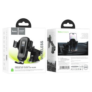 Phone Mounts: HOCO HW3 Fast Wireless Charger with Phone Holder.