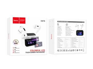 Hoco. EW79 Colorful  LCD Touch Screen TWS Headset