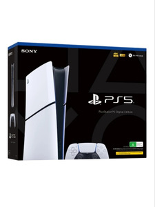 Sony PS5 PlayStation 5 Slim Disc-Free Digital Console, Brand New