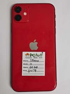 Apple iPhone 11 64GB, Refurbished Phone