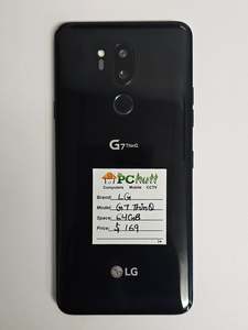 LG G7 ThinQ- Black 64GB, Pre-owned Phone