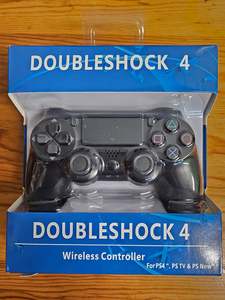 Controllers: PS4 Doubleshock Wireless Controller-Black, Brand New Controller