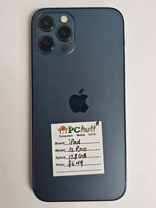 Apple Phones: Apple iPhone 12 Pro 128GB, Refurbished Phone