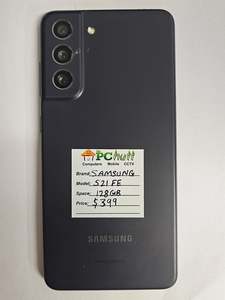 Samsung Phones: Samsung Galaxy S21FE 128GB, Pre-owned Phone