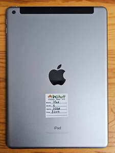 Apple iPad 6th Gen- Gray 32GB, Pre-owned iPad