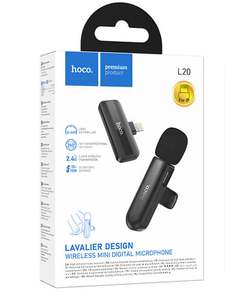 Hoco. L20 Lavalier Design Wireless Mini Digital Microphone with Lightning Connec&hellip;