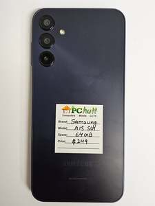Samsung Phones: Samsung A15 5G 64GB, Pre-owned Phone