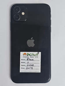 Apple iPhone 11 64GB, Refurbished Phone