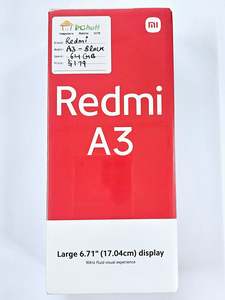 Redmi A3- Midnight Black 64GB, Brand New Phone