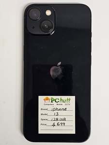 Apple iPhone 13 128GB 100% Battery, Open Box Brand New